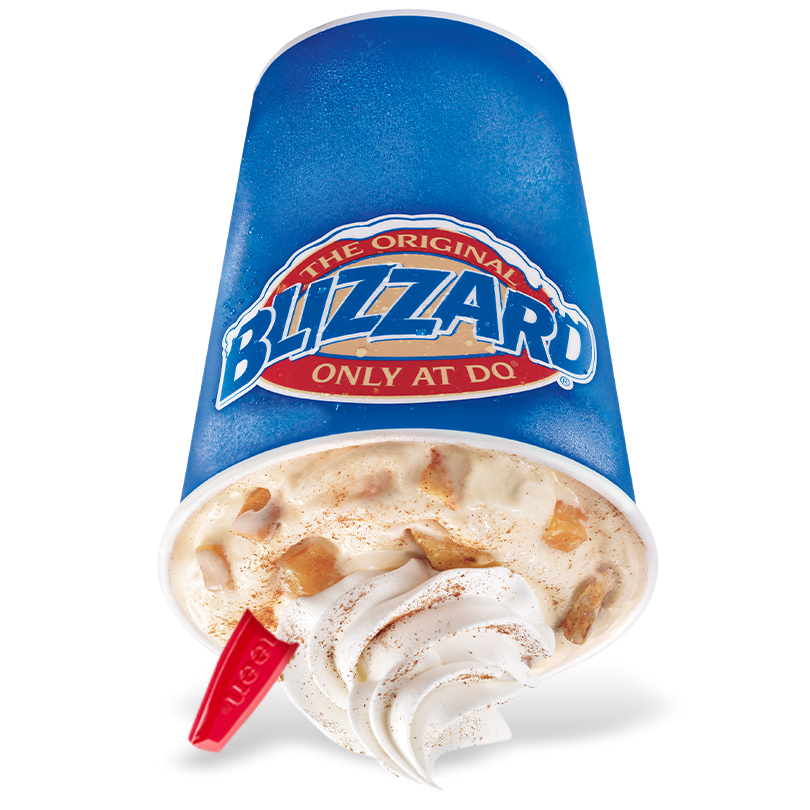 Apple Pie Blizzard® Treat *Seasonal 0.00 + tax Dairy Queen of New
